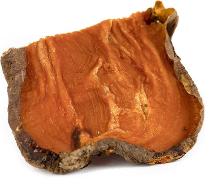 Sweet Potato Slices For Dogs - Half Slices, 2 lbs - Single Ingredient Grain Free Dog Treats, Best High Anti-Oxidant Healthy 100% Natural Thick Cut Dried Sweet Potato Dog Treats, No Added Preservatives