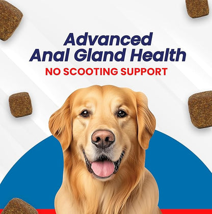Digestive Probiotic for Gut and Sac Gland Health for Dog Bowel Movement Relief Soft Fiber Chews developed to support The digestive system and Sac gland function for normal bowel movement