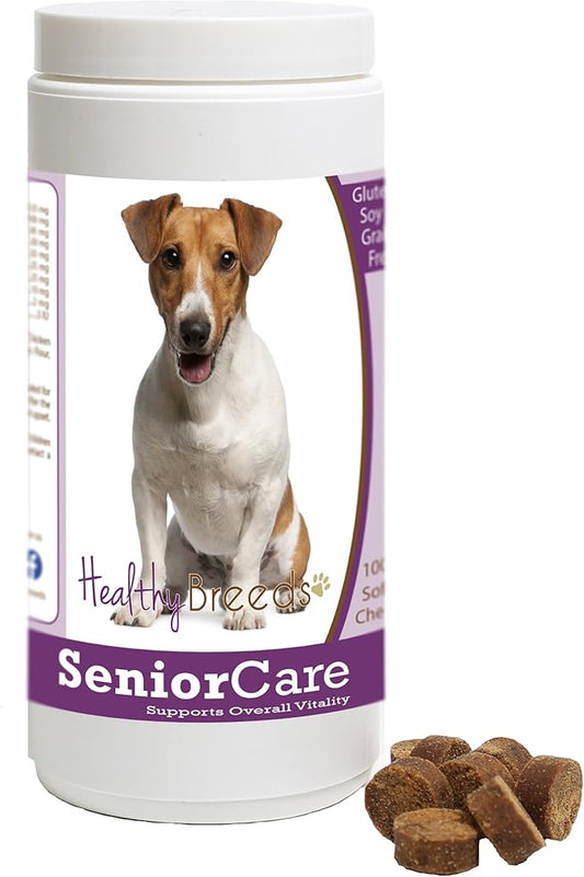 Healthy Breeds Jack Russell Terrier Senior Dog Care Soft Chews 100 Count