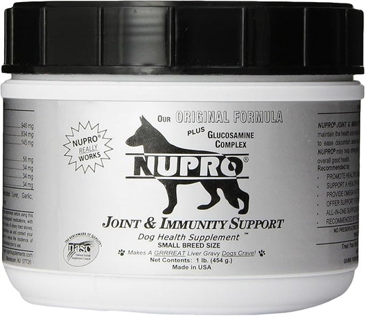 Nupro Joint and Immunity Support for Dogs, 1-Pound (Small Breed Size)