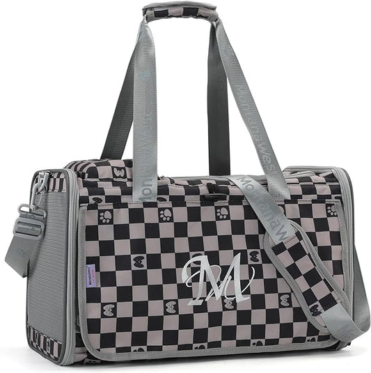 Cat and Dog Carrier,Pet Carrier for Small Medium Cats Puppies up to 15 Lbs,Soft Cat Carrier with Small Top Bag for Travel