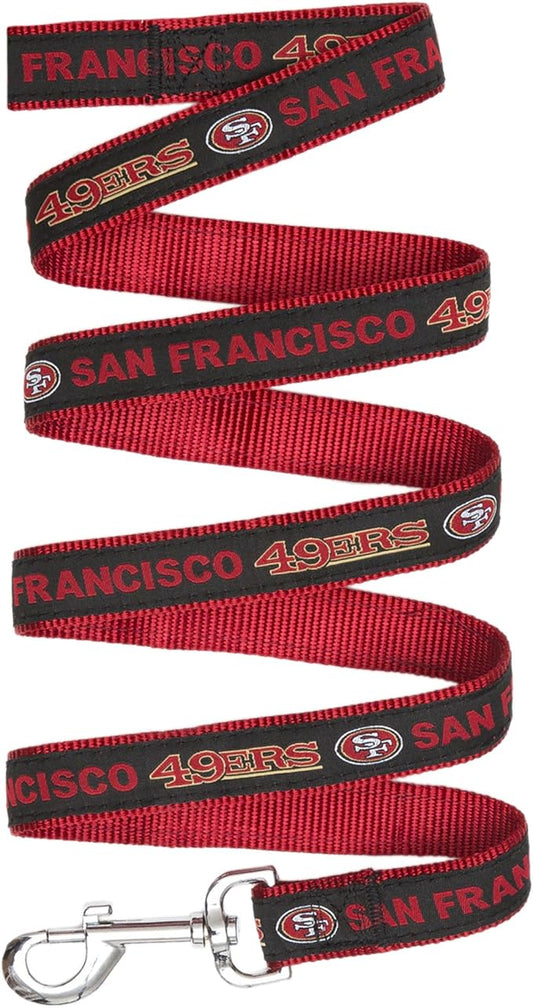 Pets First NFL Pet Leash Small, San Francisco 49ers