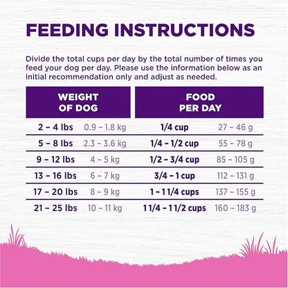 Wellness Complete Health Toy Breed Dry Dog Food with Grains, Chicken & Rice, 4-Pound Bag