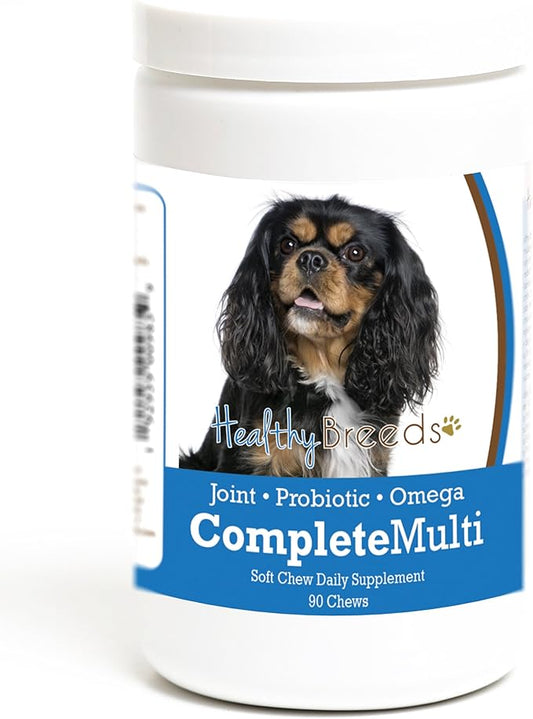 Healthy Breeds Cavalier King Charles Spaniel All in One Multivitamin Soft Chew 90 Count