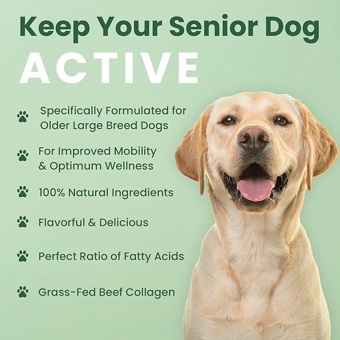 Veterinary Naturals Hemp & HIPS Joint Supplement for Dogs - 60 Soft Chews for Dog Hip and Joint Supplement with Glucosamine for Dogs, MSM, & Turmeric (Rotisserie Chicken)