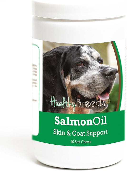 Healthy Breeds Bluetick Coonhound Salmon Oil Soft Chews 90 Count