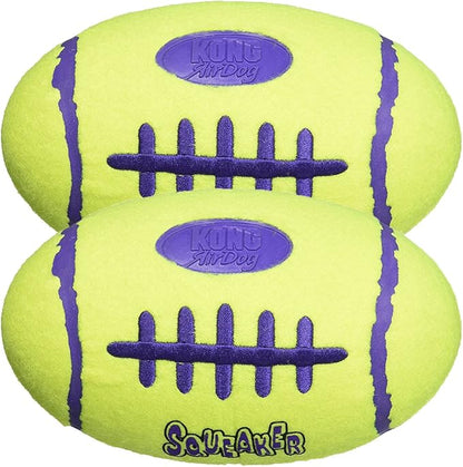 KONG Air Dog Squeaker Dog Toy, Large 2-Pack