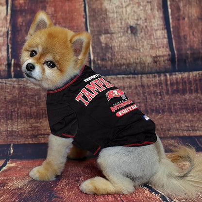 Pets First PET SHIRT for Dogs & Cats - NFL TAMPA BAY BUCCANEERS Dog T-Shirt, Small. - Cutest Pet Tee Shirt for the real sporty pup