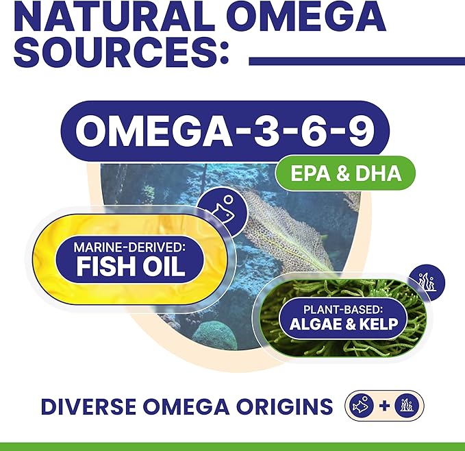 Omega 3 for Dogs - for Dry Itchy Skin - Fish Oil Chews - Skin & Coat Supplement - Itch Relief, Allergy, Anti Shedding, Hot Spots Treatment - w/EPA & DHA - Vitamins - Made in USA - Bacon - 240 Treats