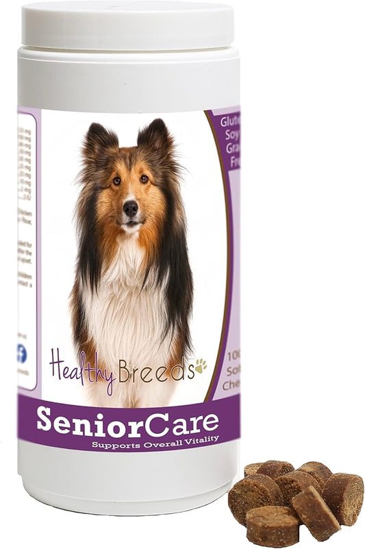 Healthy Breeds Shetland Sheepdog Senior Dog Care Soft Chews 100 Count