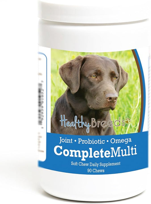 Healthy Breeds Labrador Retriever All in One Multivitamin Soft Chew 90 Count