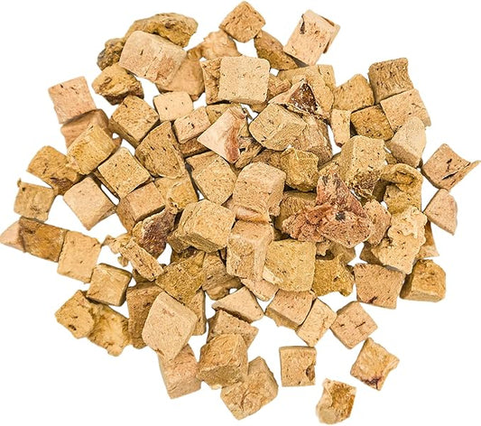 hotspot pets Freeze Dried Beef Heart Treats for Cats & Dogs - Single Ingredient All Natural Grain-Free Beef Heart - Perfect for Training, Topper or Snack - Made in USA - 1LB Bag