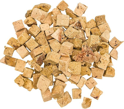 hotspot pets Freeze Dried Beef Heart Treats for Cats & Dogs - Single Ingredient All Natural Grain-Free Beef Heart - Perfect for Training, Topper or Snack - Made in USA - 1LB Bag