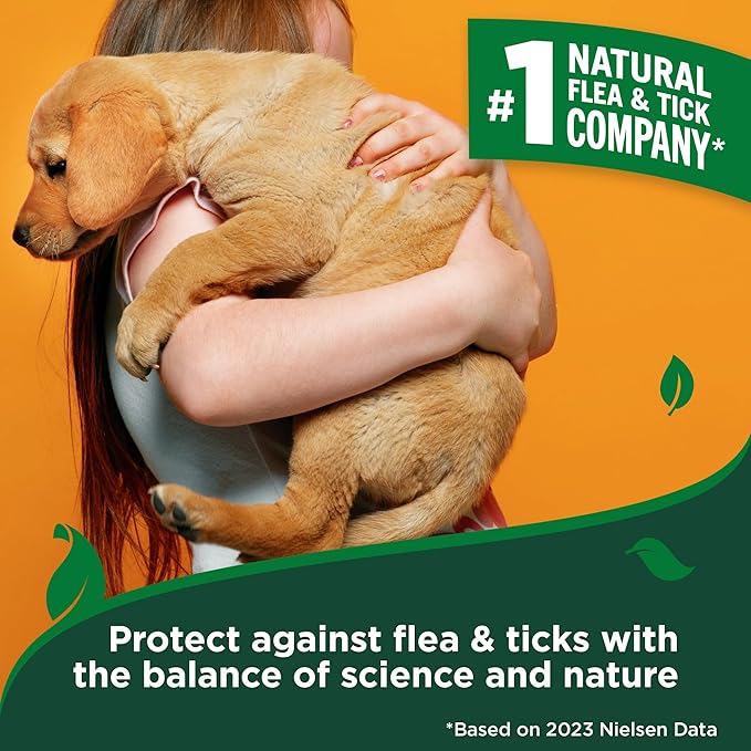 Vet’s Best Flea & Tick Home Spray Refill for Dogs – Cotton Spice Scent Dog Flea & Tick Aid – Made in The USA – Flea & Tick Home Spray – Flea Protection for Dogs – 96 oz