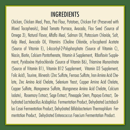 AvoDerm Natural Grain Free Chicken and Vegetables Recipe All Life Stages Dry Dog Food 4 lb