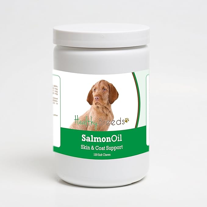 Healthy Breeds Wirehaired Vizsla Salmon Oil Soft Chews 120 Count
