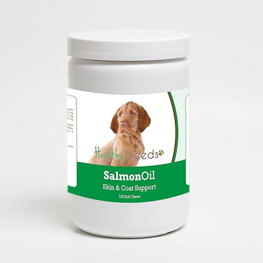 Healthy Breeds Wirehaired Vizsla Salmon Oil Soft Chews 120 Count
