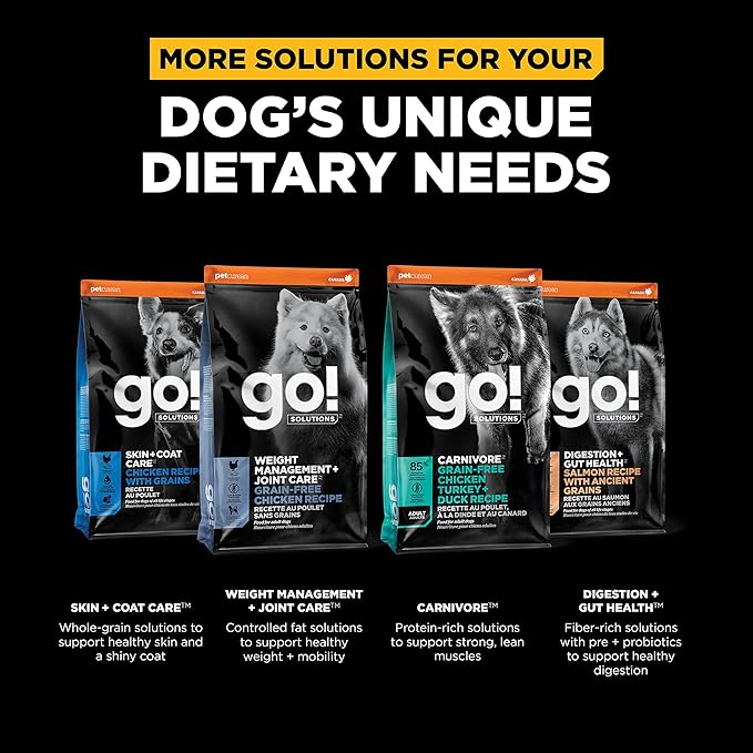 GO! SOLUTIONS Sensitivities Limited Ingredient Dry Dog Food - Insect recipe - Complete & Balanced Nutrition for All Life Stages, 22 lbs