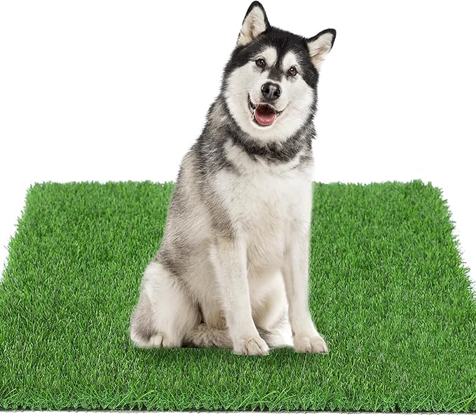 Dogs Artificial Grass Pee Pad, 51.3" x 31.5" X-Large Dog Turf for Potty Training, Thick & High Drainage, Pets Fake Grass Patch Mat for Indoor Outdoor Use