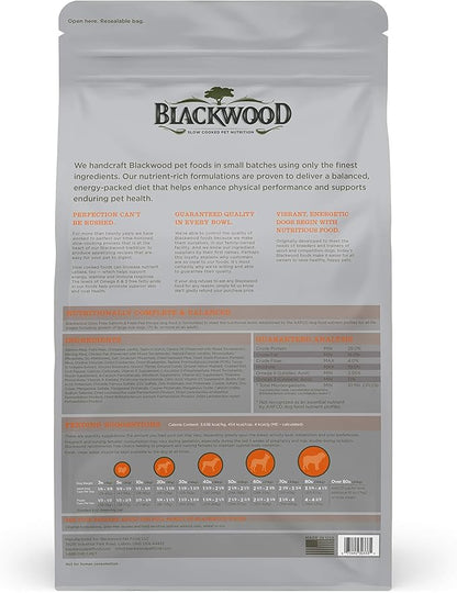 Blackwood Special Diet All Life Stages Dry Dog Food, 15Lb., Salmon Meal & Field Pea Recipe, Sensitive Skin and Stomach, Grain Free Dog Food