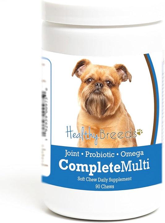 Healthy Breeds Brussels Griffon All in One Multivitamin Soft Chew 90 Count