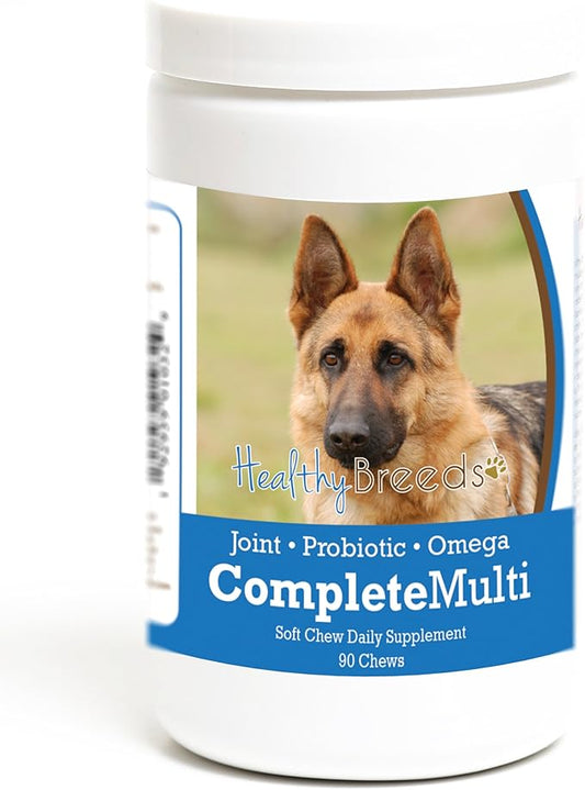 Healthy Breeds German Shepherd All in One Multivitamin Soft Chew 90 Count