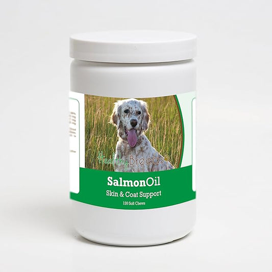 Healthy Breeds English Setter Salmon Oil Soft Chews 120 Count