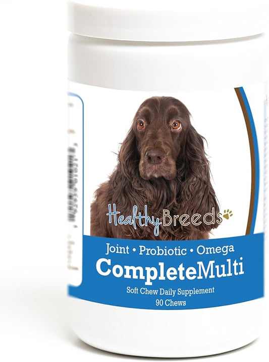 Healthy Breeds Field Spaniel All in One Multivitamin Soft Chew 90 Count