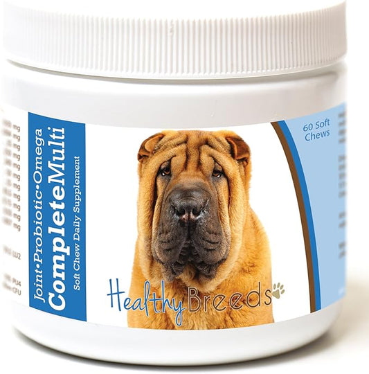 Healthy Breeds Chinese Shar Pei All in One Multivitamin Soft Chew 60 Count