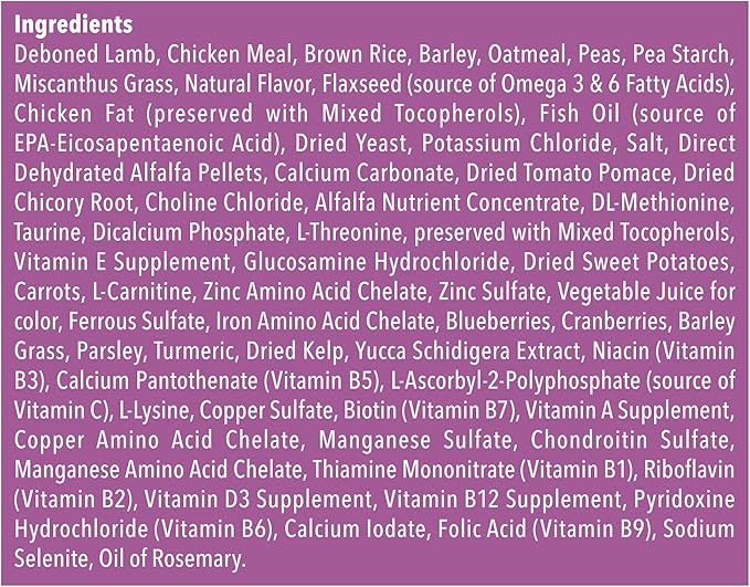 Blue Buffalo Life Protection Formula Natural Adult Large Breed Dry Dog Food, Lamb and Brown Rice 34-lb