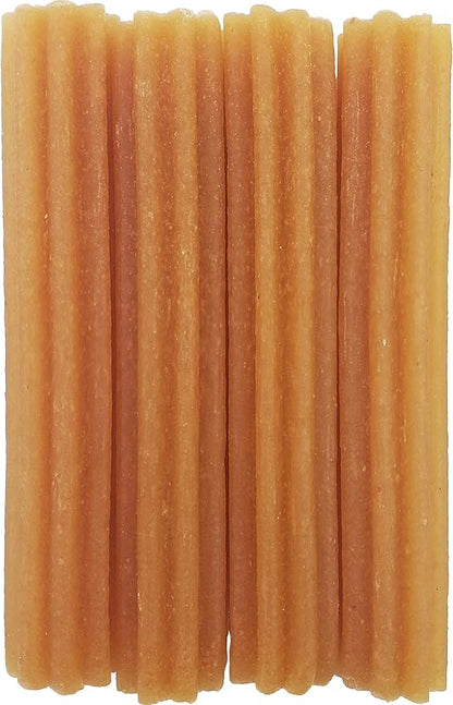 Himalayan Dog Chew Churro Yak Cheese Dog Chews, 100% Natural, Long Lasting, Gluten Free, Healthy & Safe Dog Treats, Lactose & Grain Free, Protein Rich, For All Breeds, Soft, Real Bacon Flavor, 4 oz