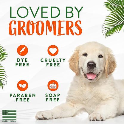 TropiClean Citrus & Neem Oil Flea Shampoo for Dogs | Tick and Flea Bite Relief for Dogs | Natural Dog Shampoo Derived from Natural Ingredients | Made in the USA | 1 gallon