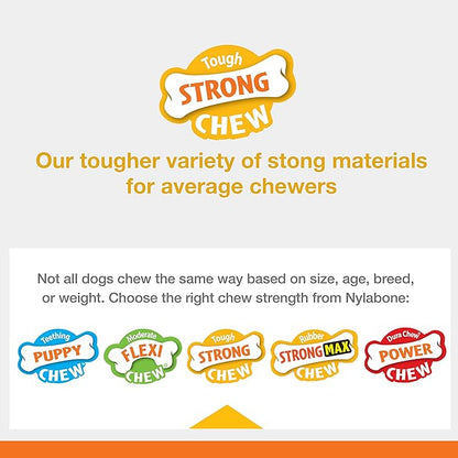 Nylabone Strong Chew Sneaky Snacker Treat Toy for Dogs, Interactive Dog Enrichment Chew Toys, Bacon Flavor, Large/Giant - Up to 50 lbs. (1 Count)