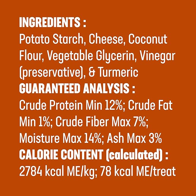 Himalayan Dog Chew Yak Cheese Dog Chews, 100% Natural, Long Lasting, Gluten Free, Healthy & Safe Dog Treats, Lactose & Grain Free, Protein Rich, Medium, Turmeric, 6 Chews per Pouch 3.3 oz