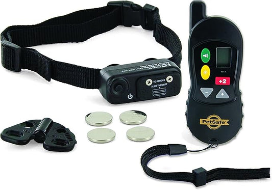 PetSafe Little Dog Remote Training Collar for Small and Medium Dogs from 8-40 lb. with Tone and Static Stimulation, Waterproof, Up to 100 Yards of Range, Electronic K-9 E-Collar