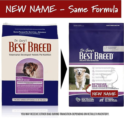 Best Breed Dr. Gary's Retriever Dog Recipe Made in USA [Natural Dry Dog Food] - 4lbs.