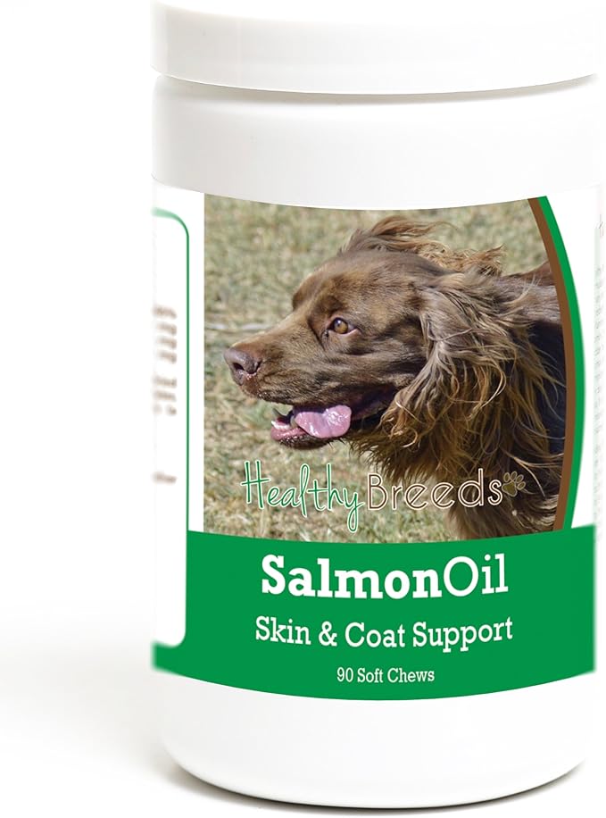 Healthy Breeds Sussex Spaniel Salmon Oil Soft Chews 90 Count