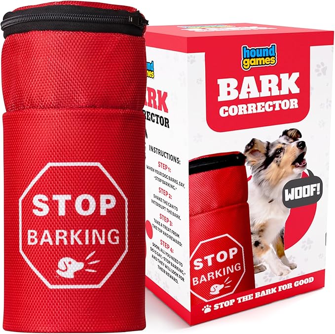 Dog Shaker Can, Stop Barking, Dog Bark Silencer, Barking Deterrent, Dog Training & Behavior Aids, Anti Bark Control, No Shock, Loud, Pet Corrector