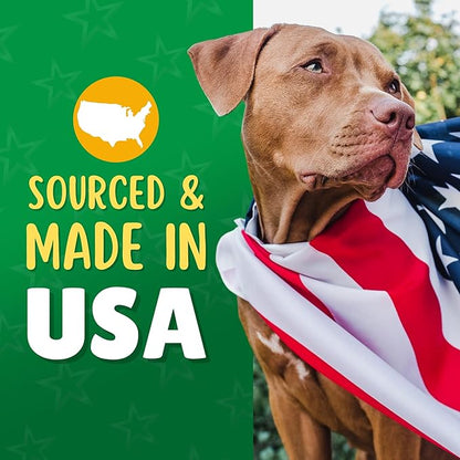 Lucky Premium Treats Chicken Wrapped Dog Treats – USA Made Raw Hide Sticks for Medium Dogs – Long Lasting, Preservative Free Dog Treats – 32 Chews