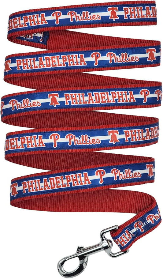 MLB PHILADELPHIA PHILLIES Dog Leash, Medium