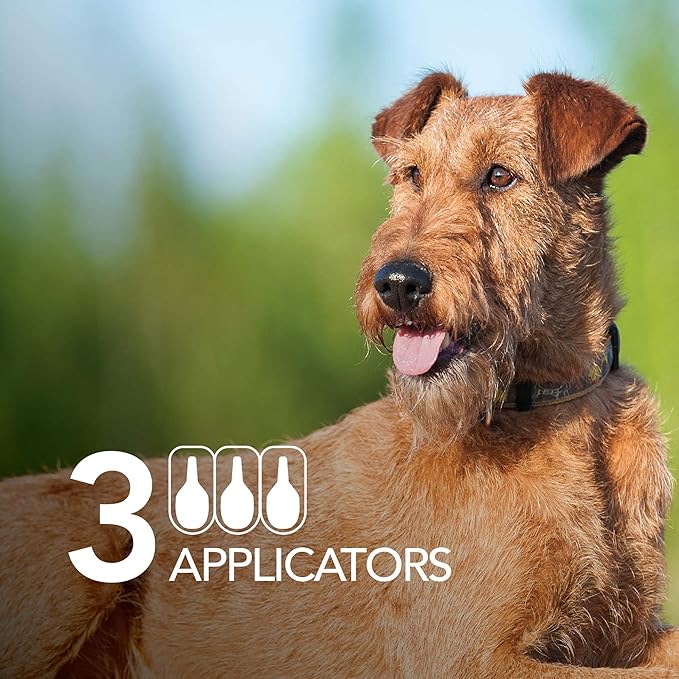 FirstAct Plus Flea Treatment for Dogs, Extra Large Dogs 89+ lbs, 3 Doses, Same Active Ingredients as Frontline Plus Flea and Tick Prevention for Dogs