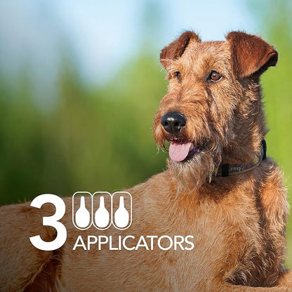 FirstAct Plus Flea Treatment for Dogs, Extra Large Dogs 89+ lbs, 3 Doses, Same Active Ingredients as Frontline Plus Flea and Tick Prevention for Dogs