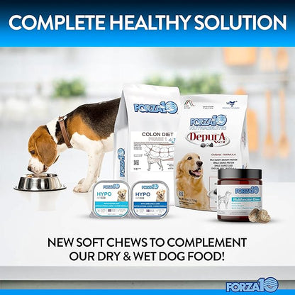 Forza10 Dog Vitamins Supplements, Dog Multivitamin Chews, Pet Vitamins for Dogs, Peanut Butter Flavor Dog Supplement, Multivitamin for Dogs, Senior Dog & Puppy Vitamins, Small to Large Breeds, 90 Ct.