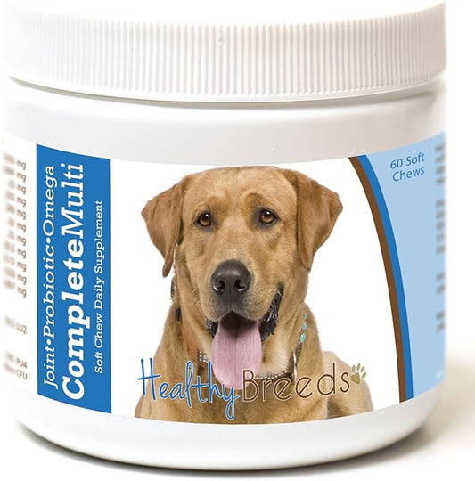 Healthy Breeds Labrador Retriever All in One Multivitamin Soft Chew 60 Count