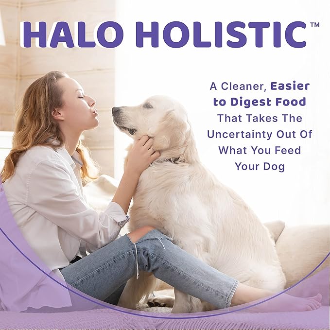 Halo Adult Wet Dog Food, Variety Pack, 13.2oz Can (Pack of 6)