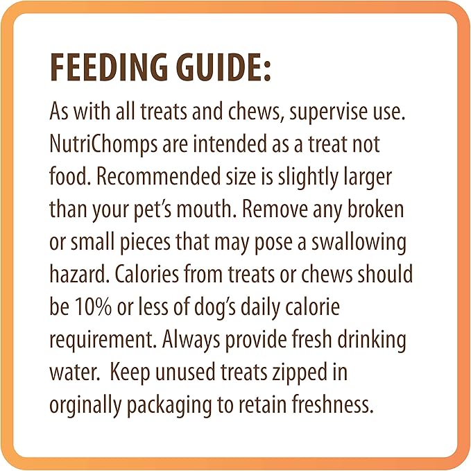 Nutri Chomps Dog Chews, 5-inch Twists, Easy to Digest, Rawhide-Free Dog Treats, 15 Count, Real Chicken, Peanut Butter and Milk flavors