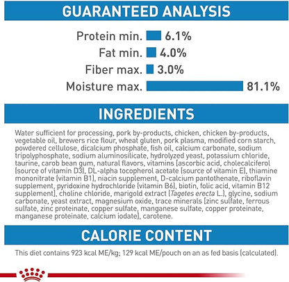 Royal Canin Size Health Nutrition Medium Puppy Chunks in Gravy Wet Dog Food, 4.9 oz pouch (10-pack)
