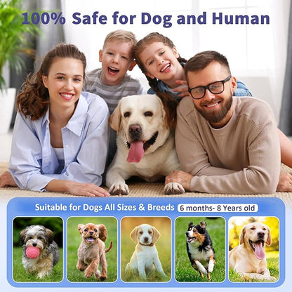 Ultrasonic Dog Bark Deterrent Device, Anti-Barking Devices for Dogs Training & Behavior Aids，Stop Barking and Correct Bad Behaviors, Bark Collar-Free Training Tool, Safe and Humane in & Outdoor Use