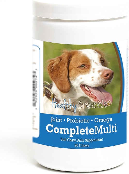 Healthy Breeds Brittany All in One Multivitamin Soft Chew 90 Count