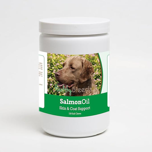 Healthy Breeds Chesapeake Bay Retriever Salmon Oil Soft Chews 120 Count